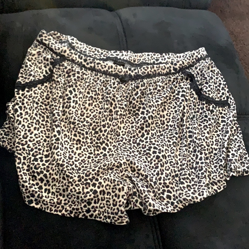 Pajama cheetah Shorts